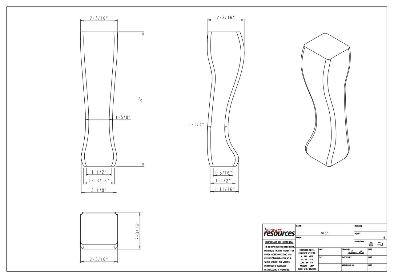 Specification Drawing
