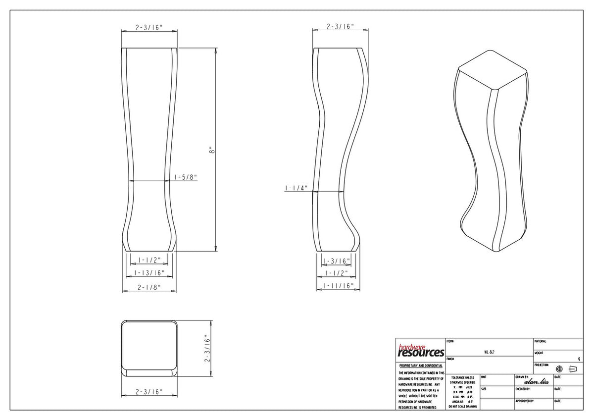 Specification Drawing