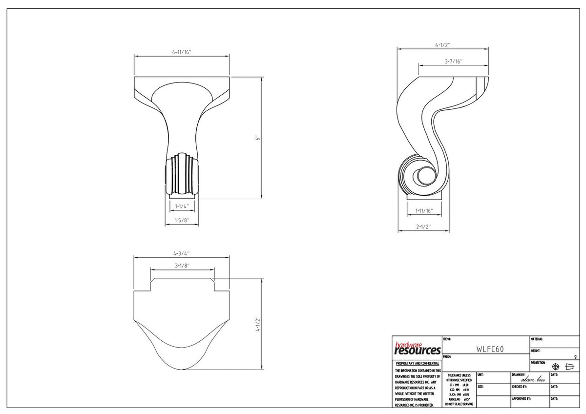 Specification Drawing