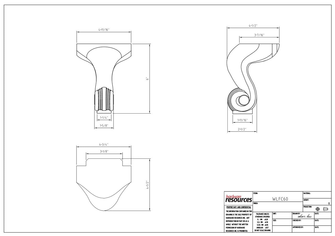 Specification Drawing