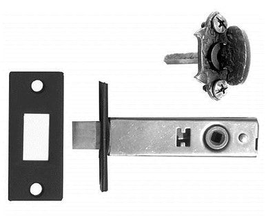 Acorn WLHBP: 2-3/8" Backset Warwick Turnpiece & Privacy Bolt - Rough Iron