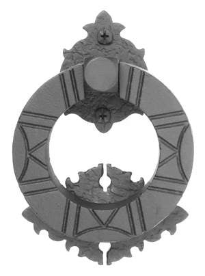 Acorn WMZBG: Warwick 6-1/4" Ring Door Knocker - Forged Iron