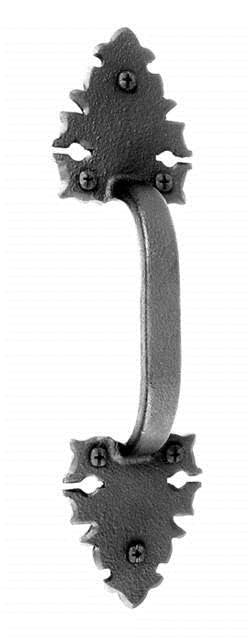 Acorn WP1BP: 11" Warwick Door Pull - Rough Iron