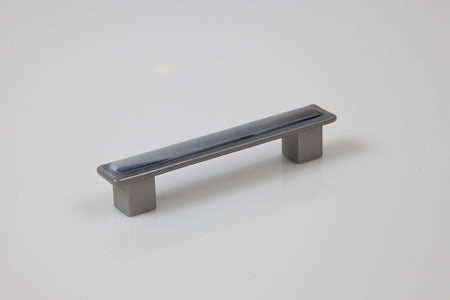 Grace White WST4: 4" cc Weston 4 Cabinet Pull - Multi-hue/Grey