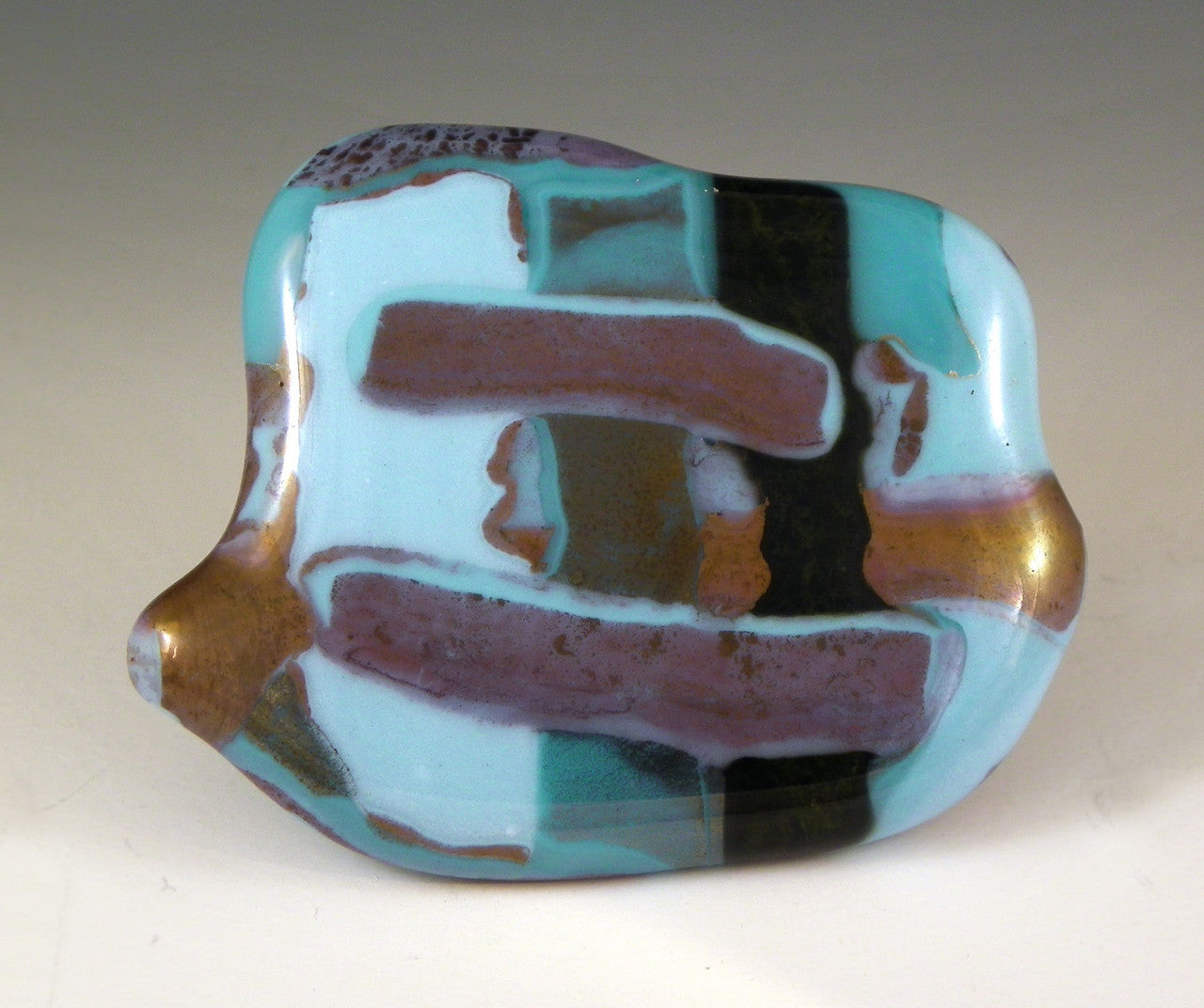 Grace White WTM: Turquoise Melts Cabinet Knob - Turquoise