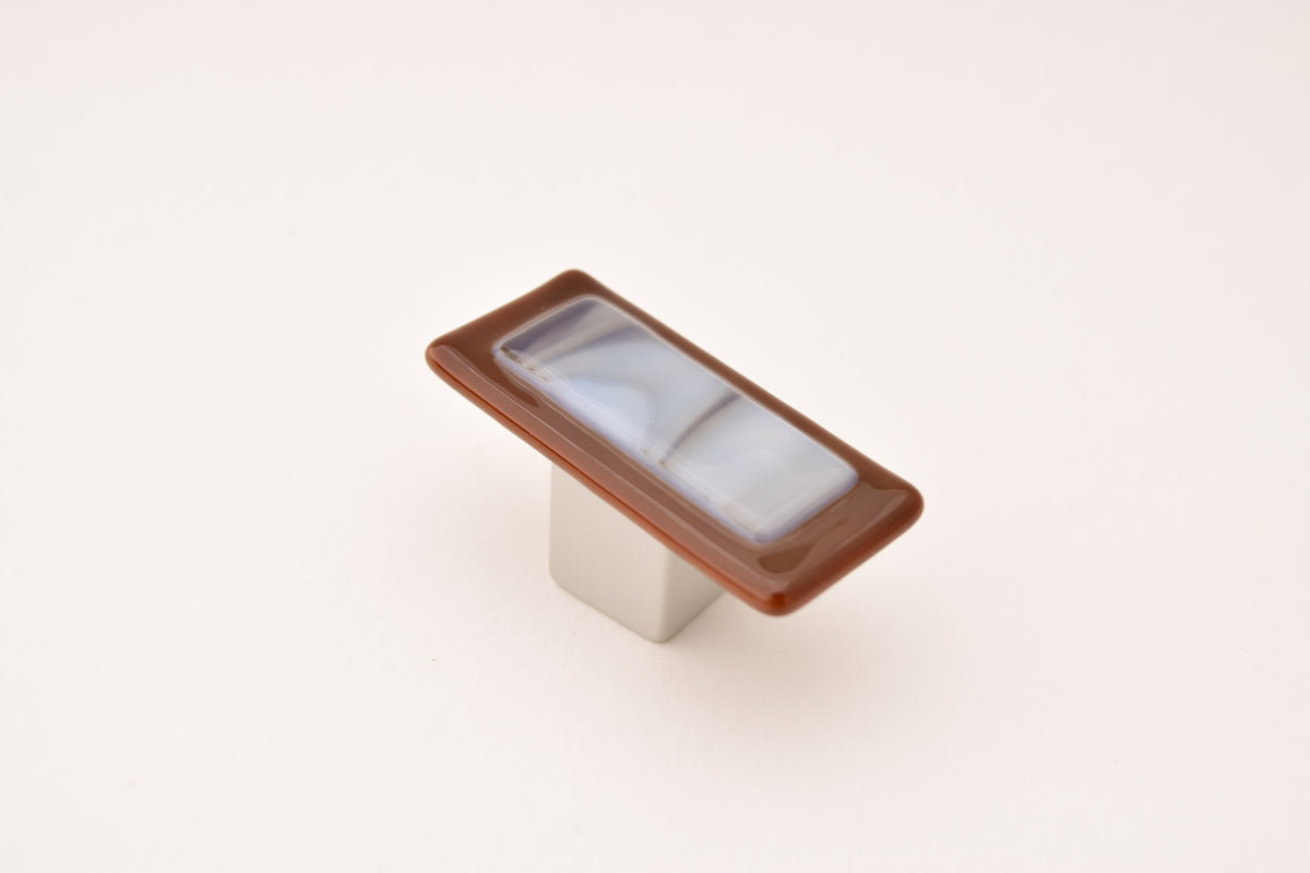 Grace White WW2: Wildwing 2 Cabinet Knob - Multi-hue/Brown