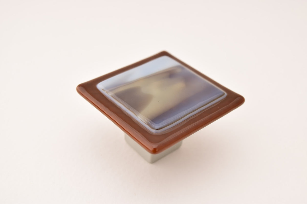 Grace White WW3: Wildwing 3 Cabinet Knob - Multi-hue/Brown
