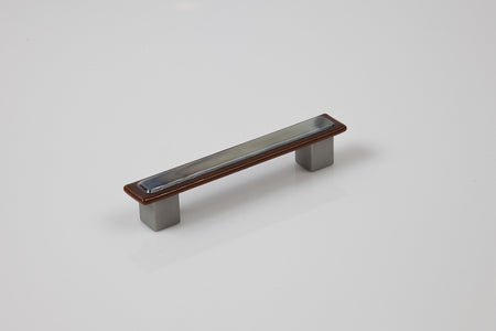 Grace White WW4: 4" cc Wildwing 4 Cabinet Pull - Multi-hue/Brown