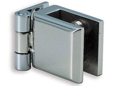 Sugatsune XL-GH01-250: 32mm Inset Glass Door Hinge (pressure fit) - Polished Stainless Steel