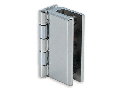 Sugatsune XL-GH01-600: 60mm Inset Glass Door Hinge (pressure fit) - Polished Stainless Steel