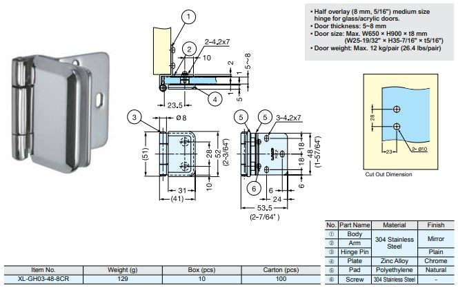 Spec Sheet