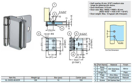 Spec Sheet