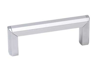 Sugatsune XLA-HA128: 128mm cc Bar Cabinet Pull - Anodized Aluminum/Matte Silver
