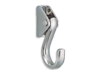 Sugatsune XL-JSF40TT: 76mm Swing Utility Hook - Mirror/Satin Stainless Steel