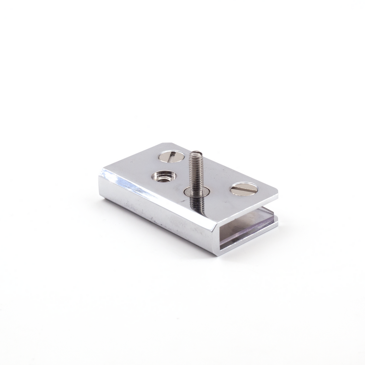 Sugatsune XL-GC05-L-C: Bracket For XL-GC04 Pivot Hinge (left)- Polished Chrome