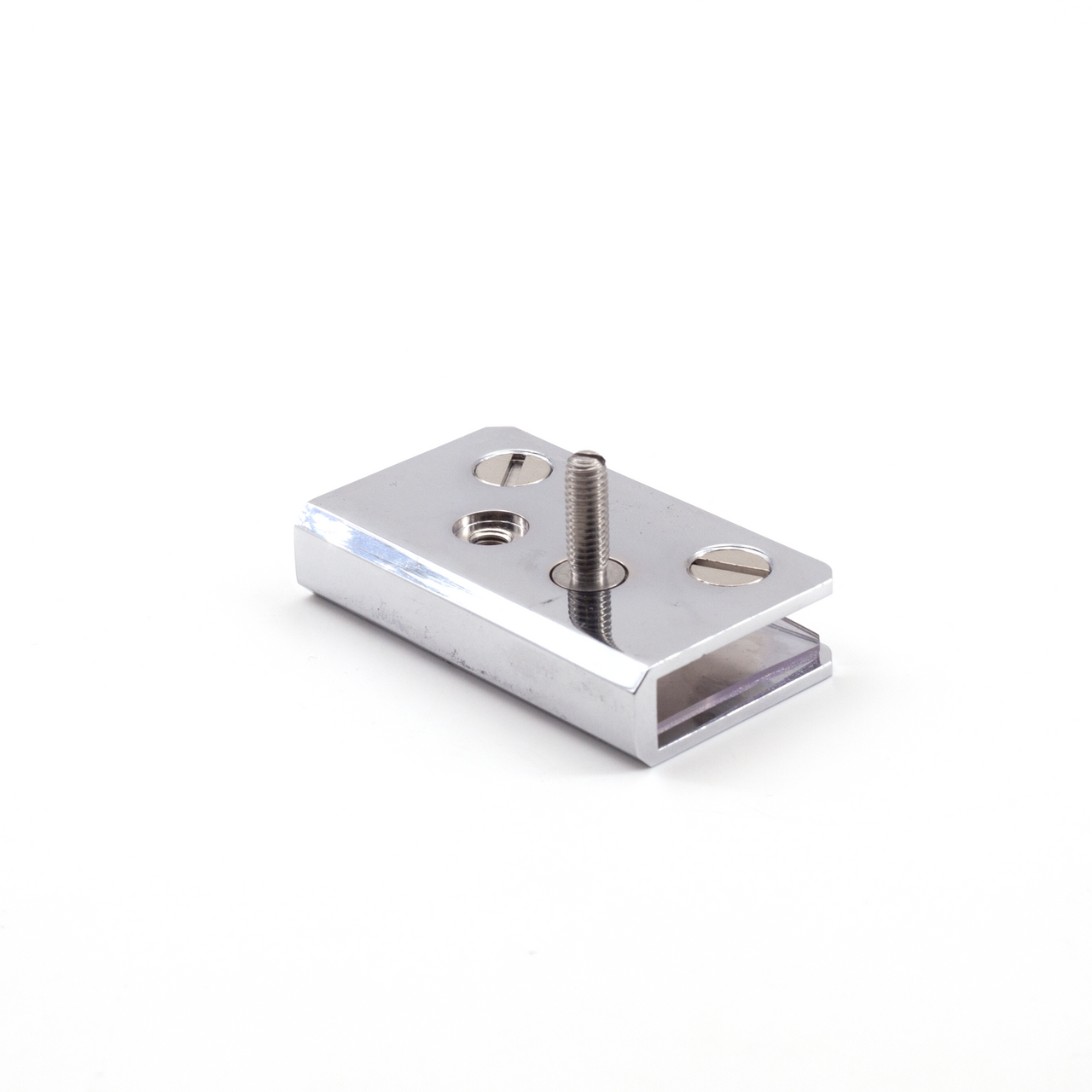 Sugatsune XL-GC05-L-C: Bracket For XL-GC04 Pivot Hinge (left)- Polished Chrome