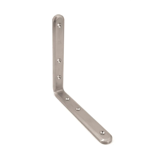 Sugatsune XL-SA01-180/S: 180mm Angle Bracket - Satin Stainless Steel
