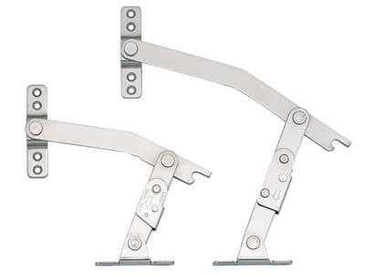 Sugatsune YA-1216R: 280mm Door Holder - (right) - Polished Stainless Steel