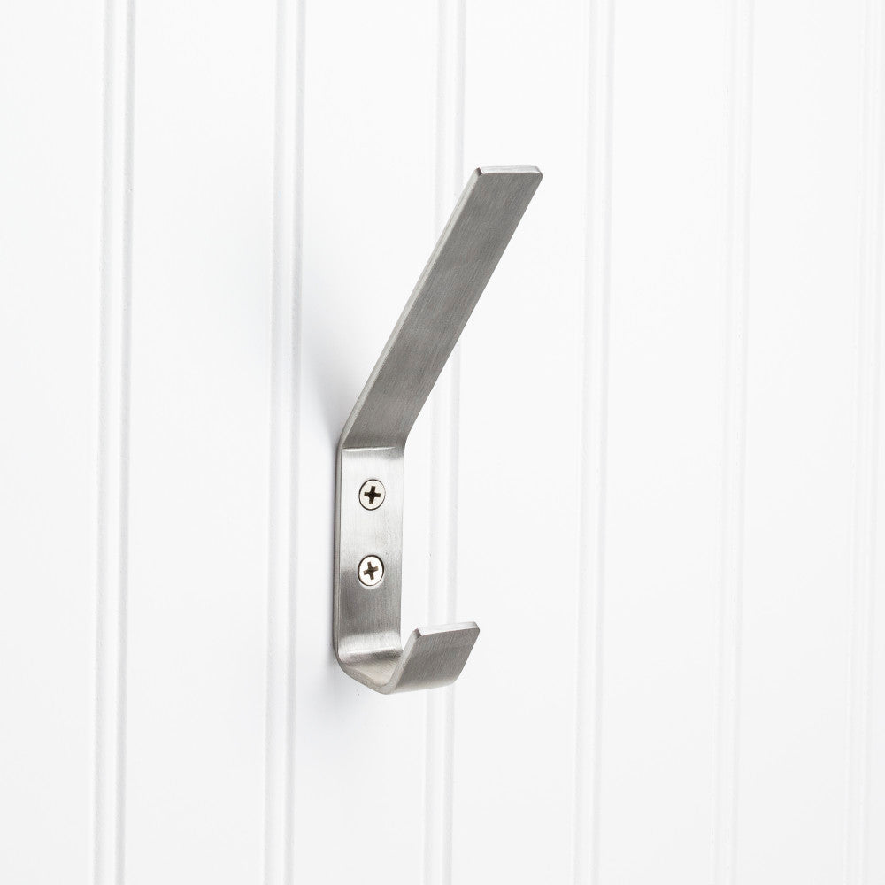 Elements YD35-556SS:  5-9/16" Double Wall Hook - Stainless Steel