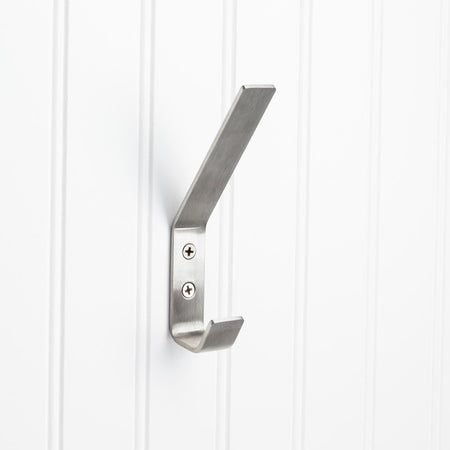 Elements YD35-556SS:  5-9/16" Double Wall Hook - Stainless Steel