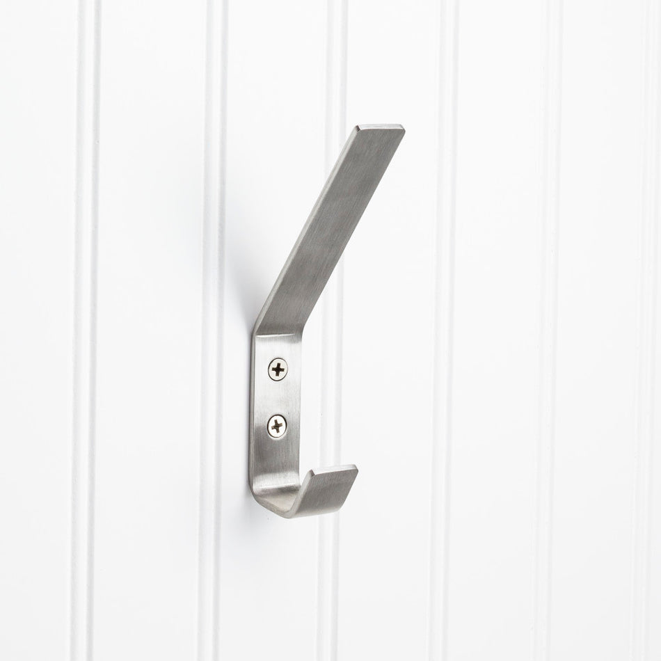 Elements YD35-556SS:  5-9/16" Double Wall Hook - Stainless Steel