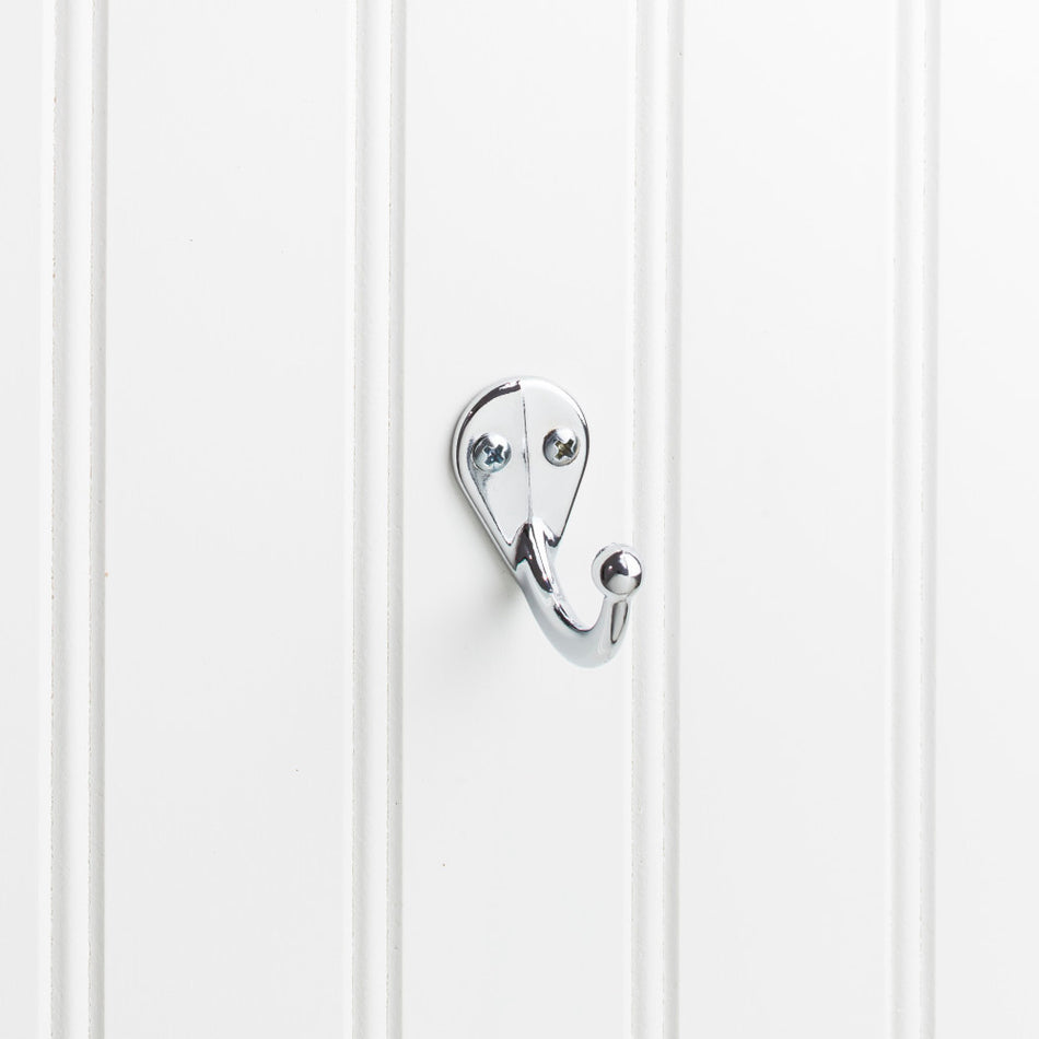 Elements YS05-175PC:  1-3/4" Single Wall Hook - Polished Chrome