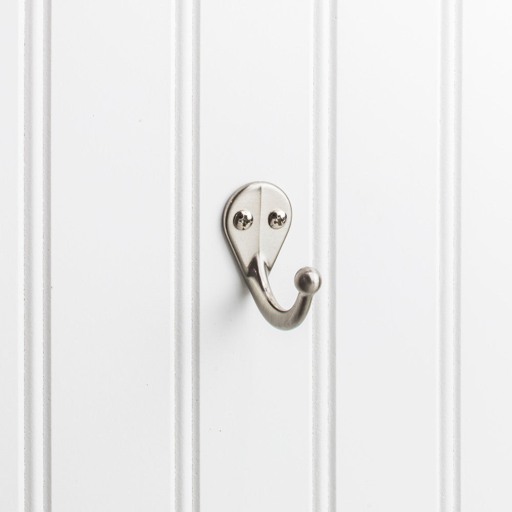 Elements YS05-175SN:  1-3/4" Single Wall Hook - Satin Nickel