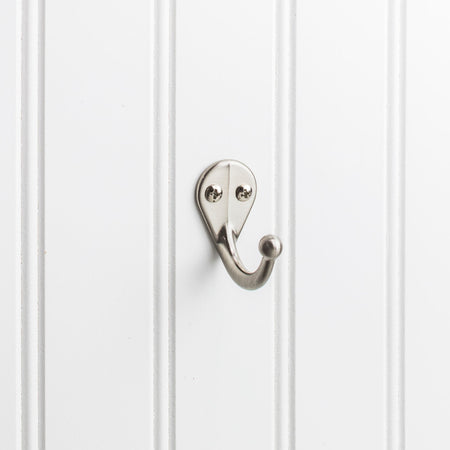 Elements YS05-175SN:  1-3/4" Single Wall Hook - Satin Nickel