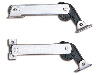 Sugatsune S-YT02R: Spring Loaded Lid Stay (right) - Plain Stainless Steel
