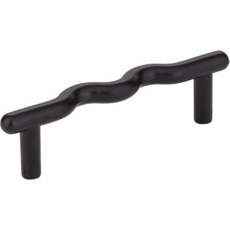 Elements Z105MB: 3" cc Verona Handle Cabinet Pull - Matte Black