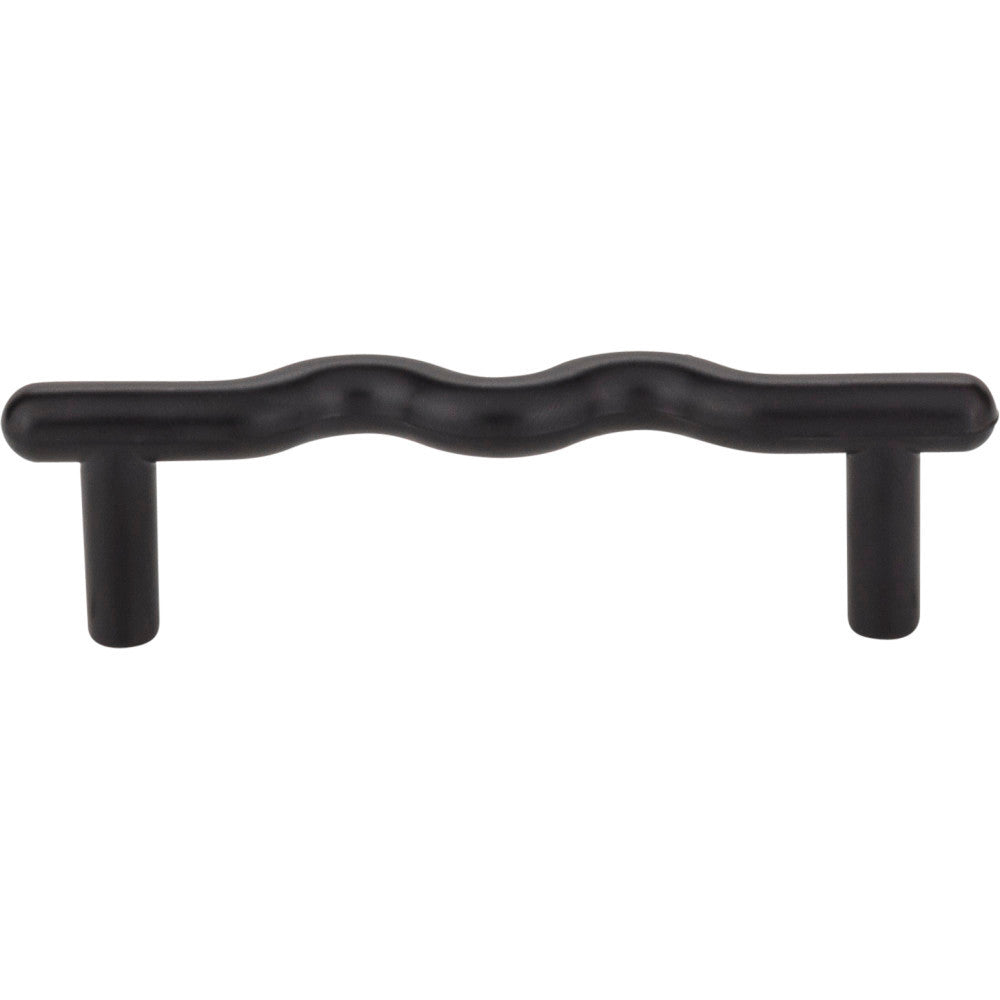 Elements Z105MB: 3" cc Verona Handle Cabinet Pull - Matte Black