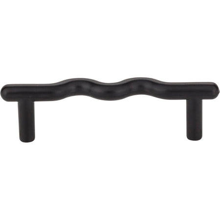 Elements Z105MB: 3" cc Verona Handle Cabinet Pull - Matte Black