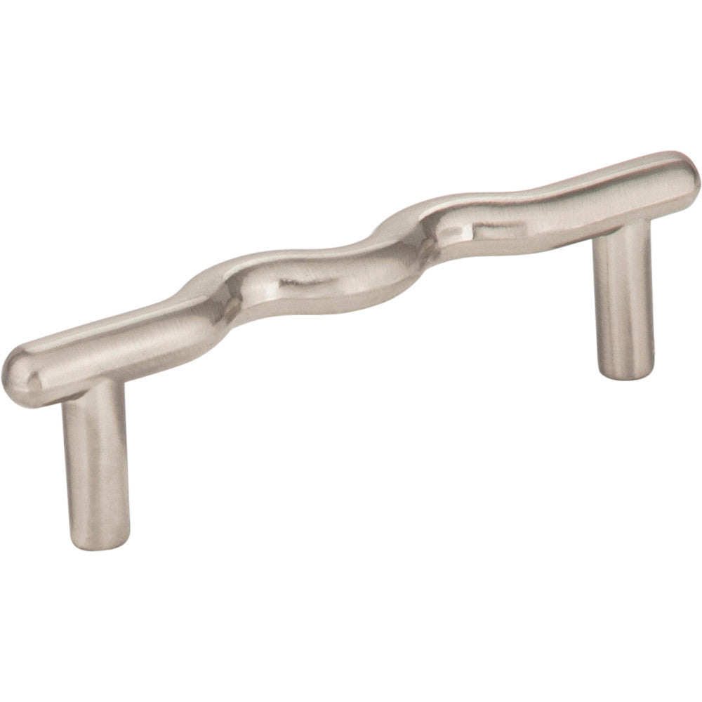 Elements Z105SN: 3" cc Verona Handle Cabinet Pull - Satin Nickel