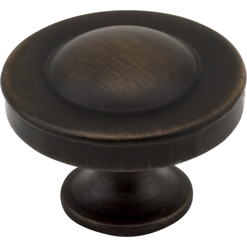 Jeffrey Alexander Z111-ABSB: 1-1/4" Cordova Round Cabinet Knob - Antique Brushed Satin Brass