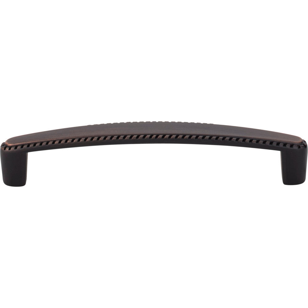 Elements Z115-128DBAC: 128 mm cc Lindos Bar Cabinet Pull - Brushed Oil Rubbed Bronze