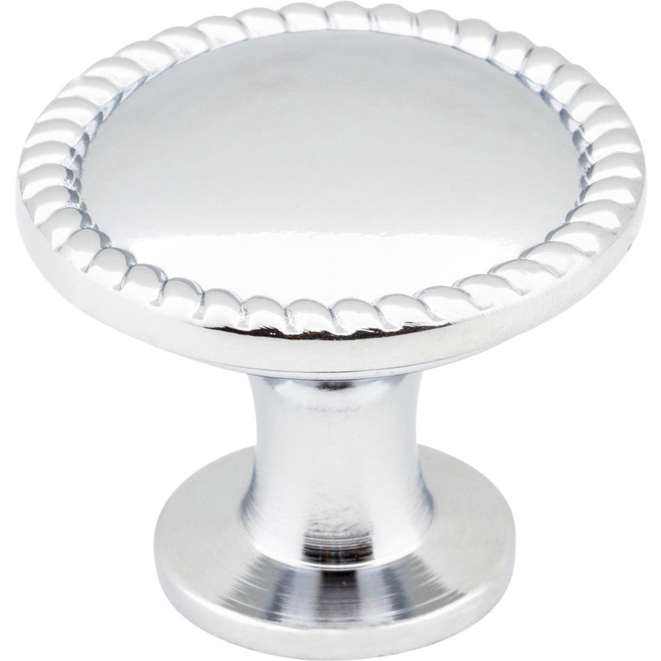 Elements Z115PC: 1-1/4" Lindos Round Cabinet Knob - Polished Chrome