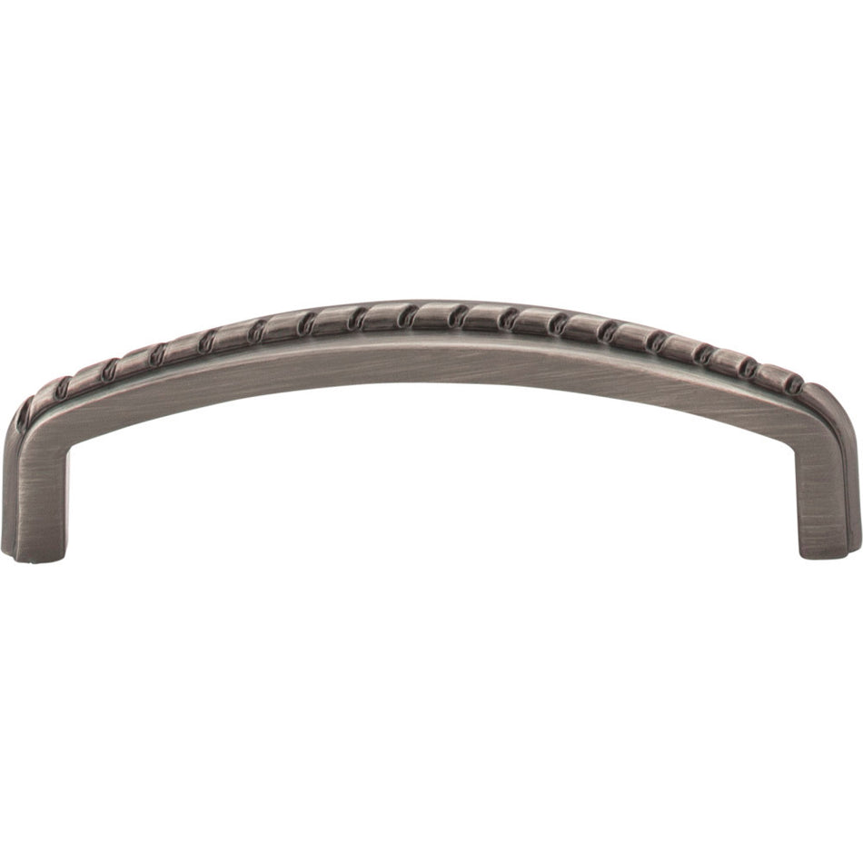 Elements Z118-96BNBDL: 96 mm cc Cypress Bar Cabinet Pull - Brushed Pewter
