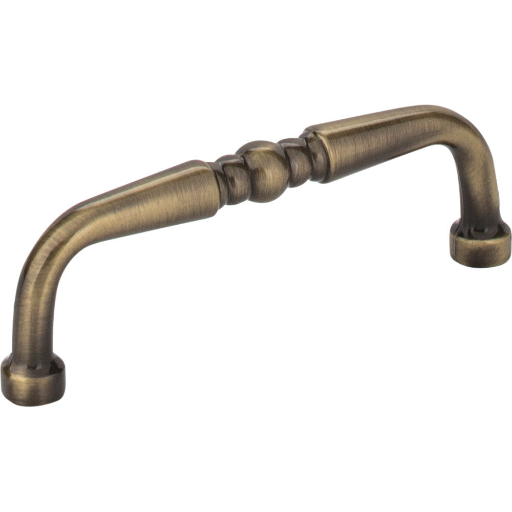 Elements Z259-3AB: 3" cc Madison D-Handle Cabinet Pull - Brushed Antique Brass