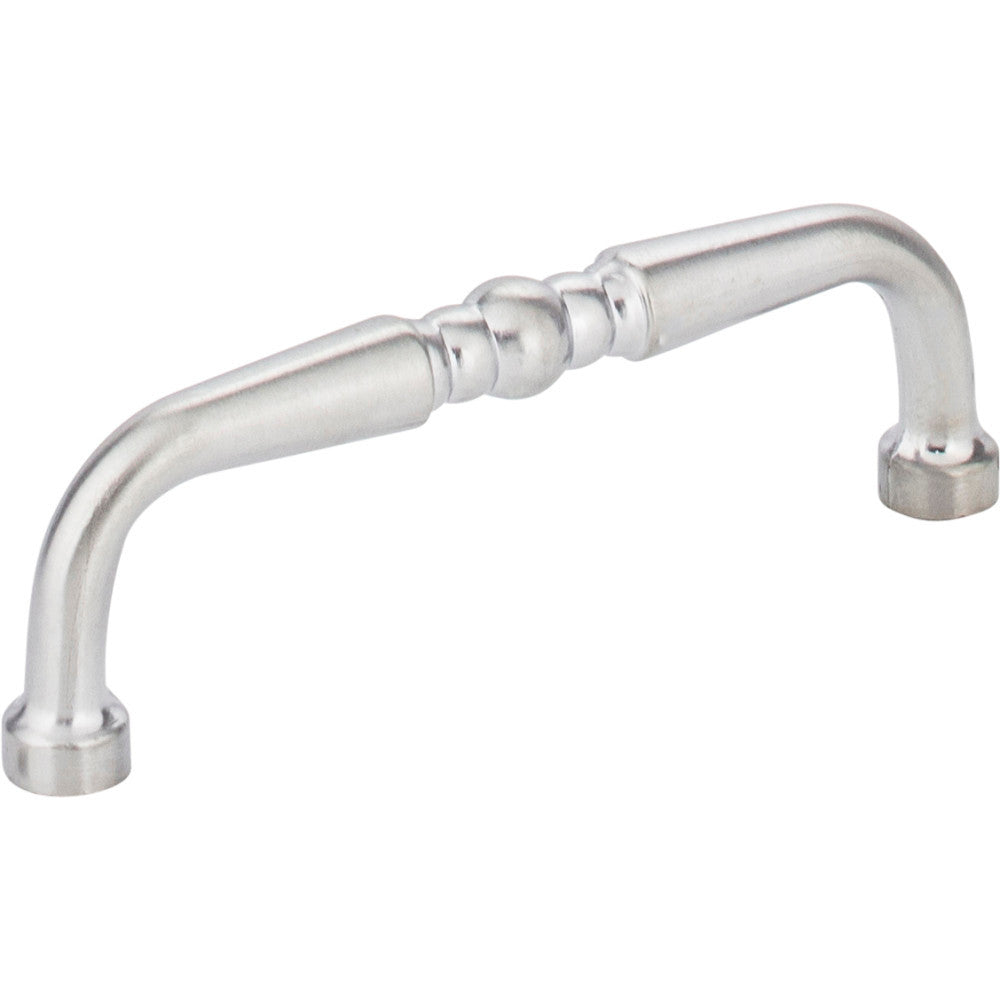 Elements Z259-3BC: 3" cc Madison D-Handle Cabinet Pull - Brushed Chrome