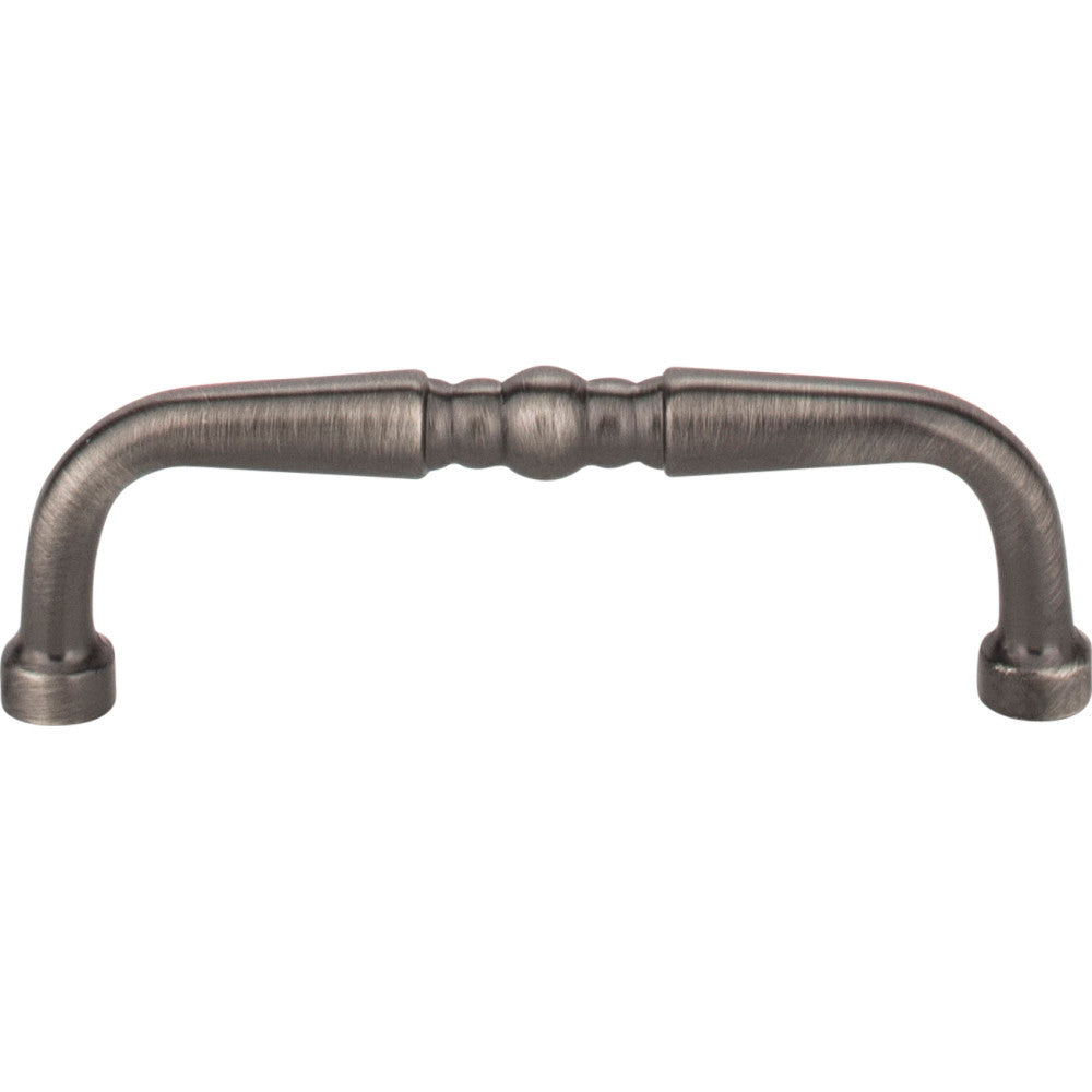 Elements Z259-3BNBDL: 3" cc Madison D-Handle Cabinet Pull - Brushed Pewter