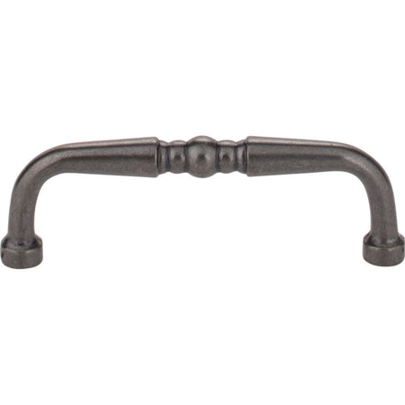 Elements Z259-3DACM: 3" cc Madison D-Handle Cabinet Pull - Gun Metal