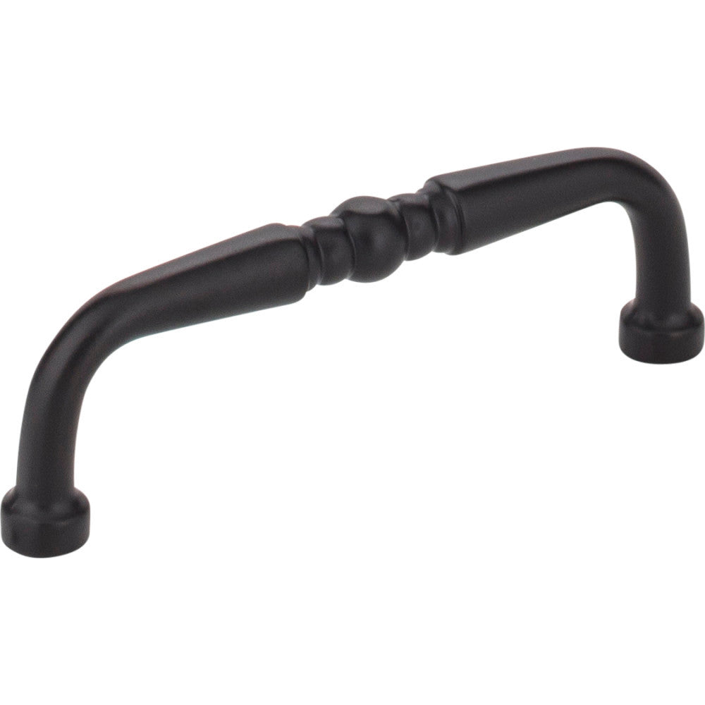Elements Z259-3MB: 3" cc Madison D-Handle Cabinet Pull - Matte Black