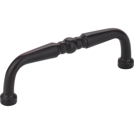 Elements Z259-3MB: 3" cc Madison D-Handle Cabinet Pull - Matte Black
