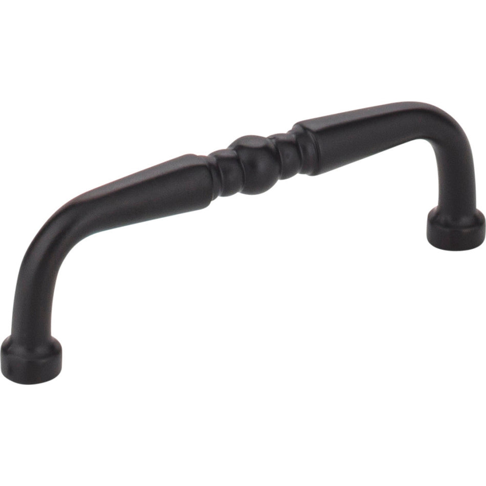Elements Z259-3MB: 3" cc Madison D-Handle Cabinet Pull - Matte Black