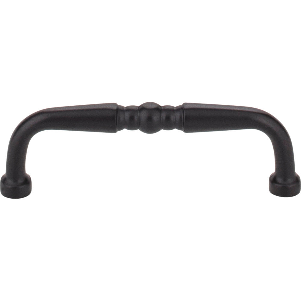 Elements Z259-3MB: 3" cc Madison D-Handle Cabinet Pull - Matte Black