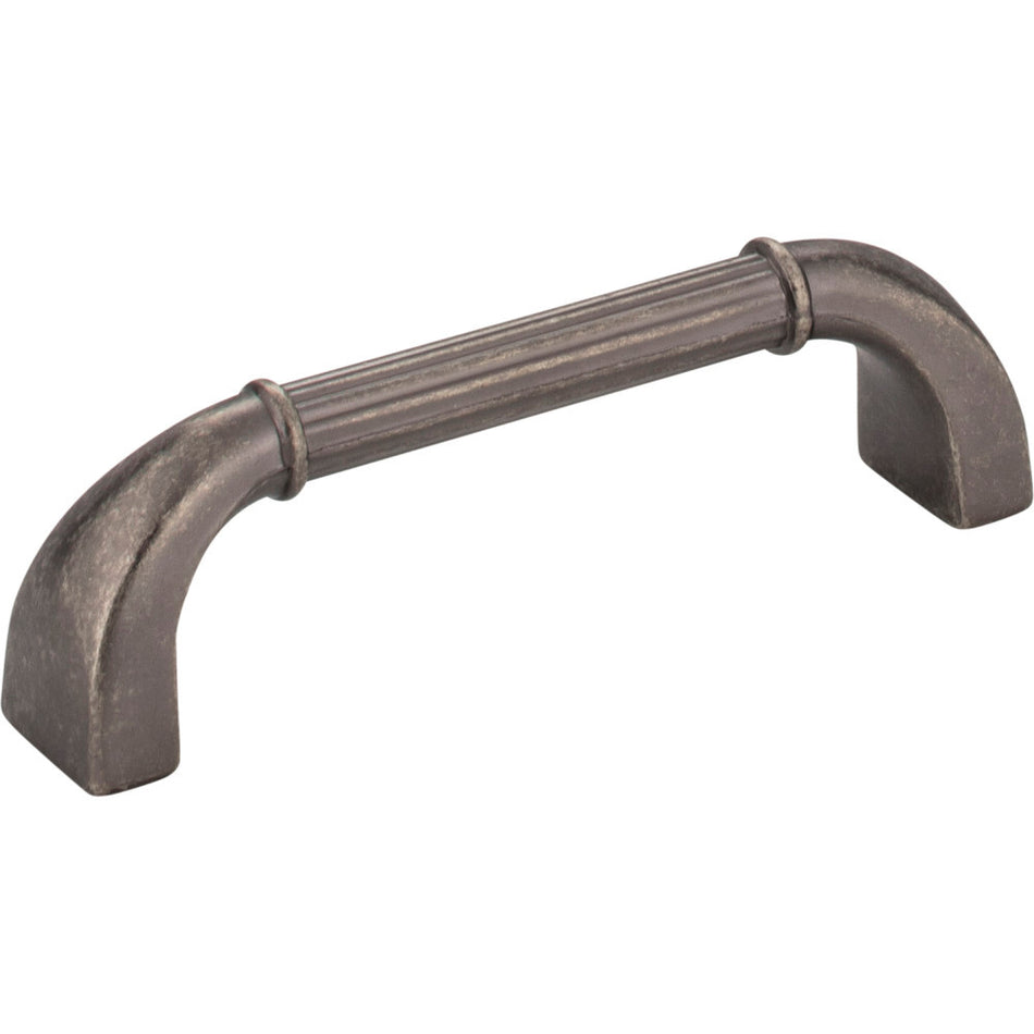 Jeffrey Alexander Z280-BNDL: 96mm cc Cordova D-Handle Cabinet Pull - Distressed Pewter