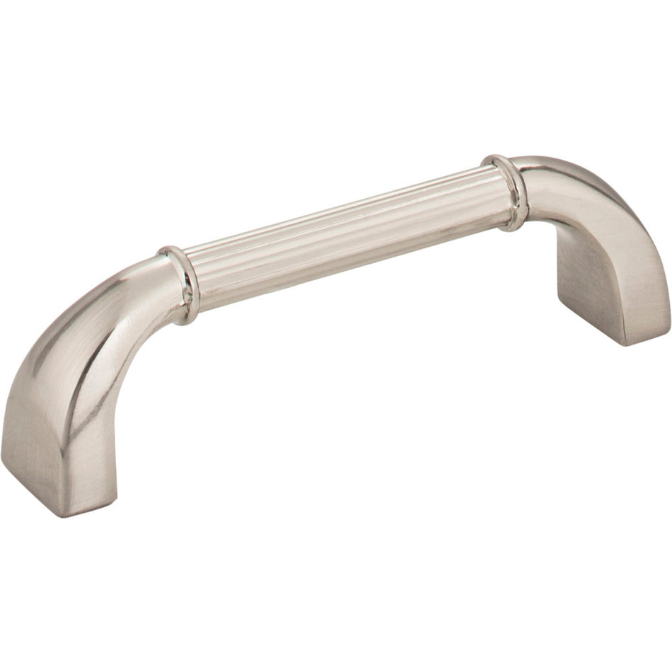 Jeffrey Alexander Z280-SN: 96mm cc Cordova D-Handle Cabinet Pull - Satin Nickel