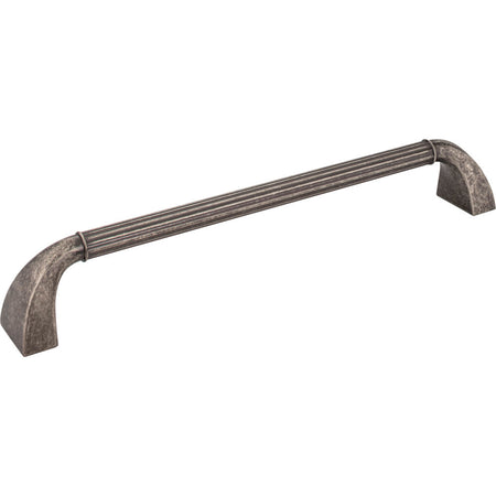 Jeffrey Alexander Z281-12BNDL: 12" cc Cordova D-Handle Appliance Pull - Distressed Pewter