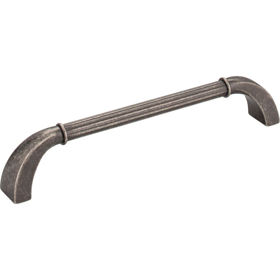 Jeffrey Alexander Z281-160BNDL: 160mm cc Cordova D-Handle Cabinet Pull - Distressed Pewter