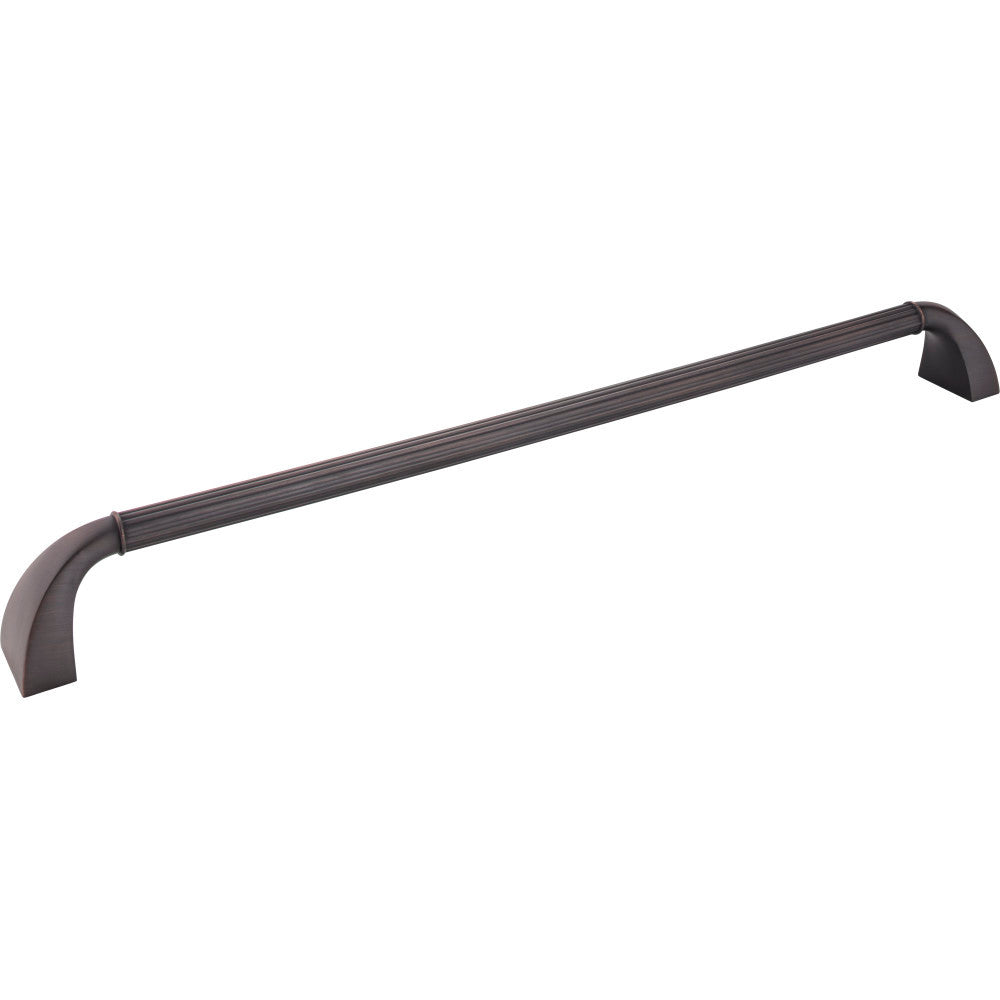 Jeffrey Alexander Z281-18DBAC: 18" cc Cordova D-Handle Appliance Pull - Brushed Oil Rubbed Bronze